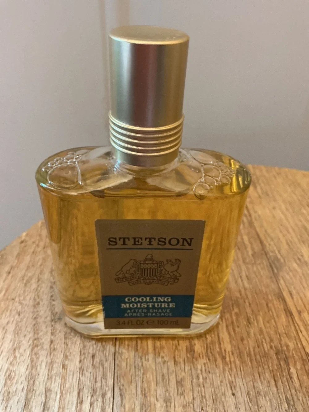 Lot of 3 Stetson Cooling Moisture After Shave for Men, 3.4 fl oz. USA Coty NY NY